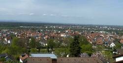 Ausblick in die Rheinebene