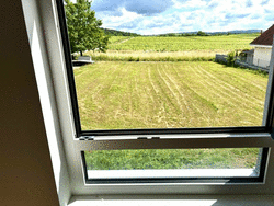 Ausblick Schlafzimmer